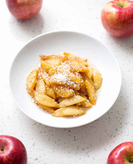 Healthy Caramelized Apples