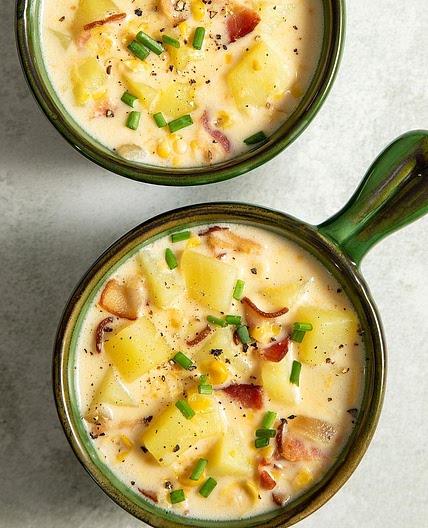 Corn Chowder with Bacon