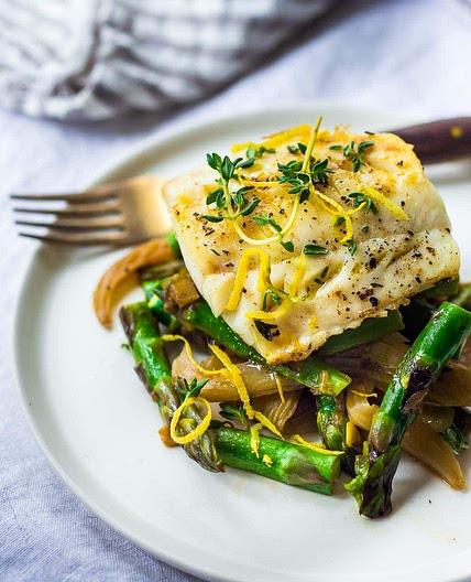 Baked Cod Recipe with Garlic and Lemon