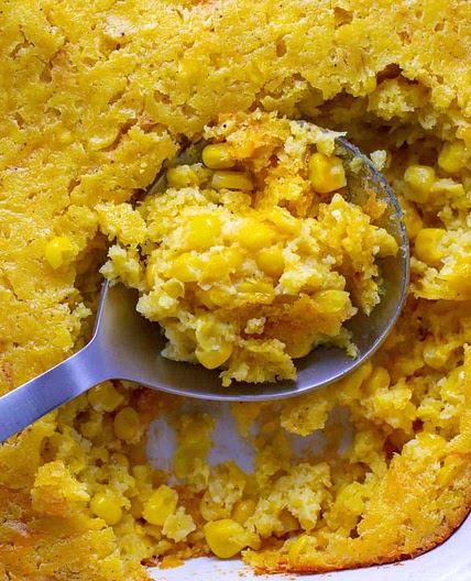 Southern Corn Pudding Casserole (No Jiffy Mix)