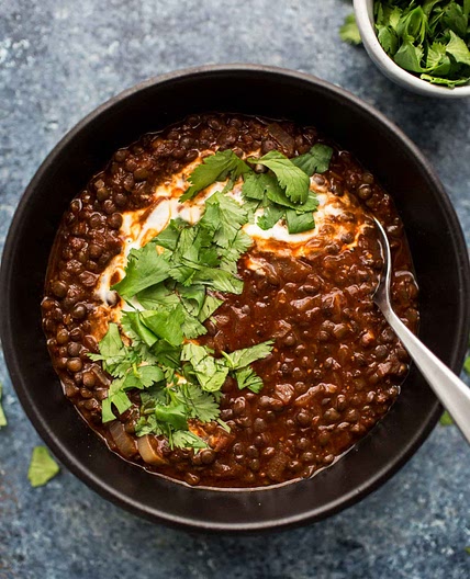 Berbere Black Lentil Stew