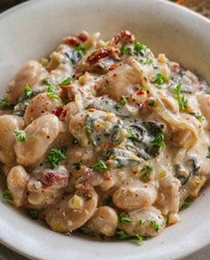 Sun-Dried Tomato & Butter Bean Stew