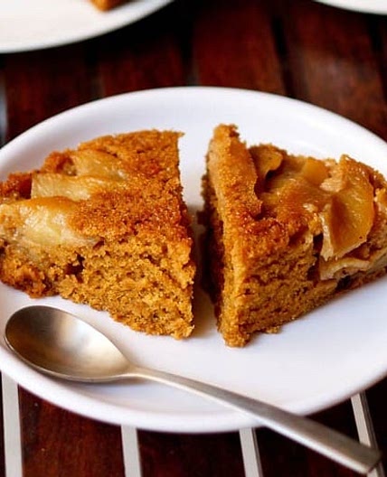 Apple upside down cake