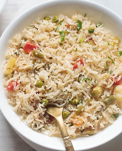 Veg Pulao Recipe (Mix Vegetable Pulav)