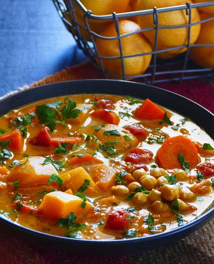 Vegetarian Instant Pot Moroccan Stew