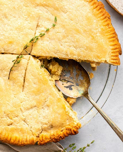 Vegan Pot Pie with Chickpeas