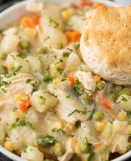 Crockpot Chicken Pot Pie