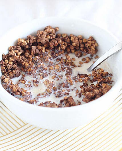 Homemade Chocolate Buckwheat Granola