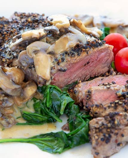 Steak Au Poivre
