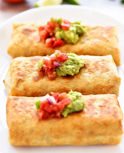 Chicken Chimichangas