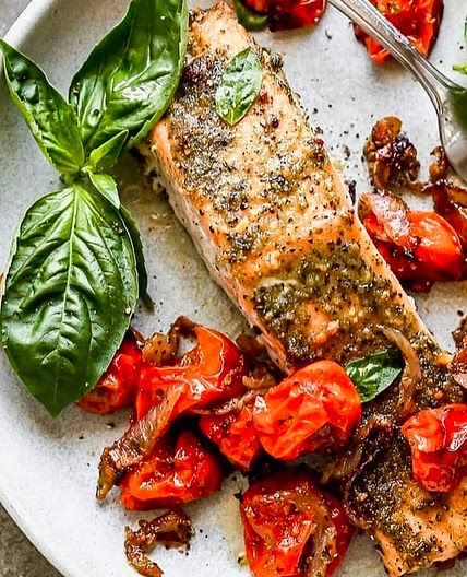 Pesto Salmon