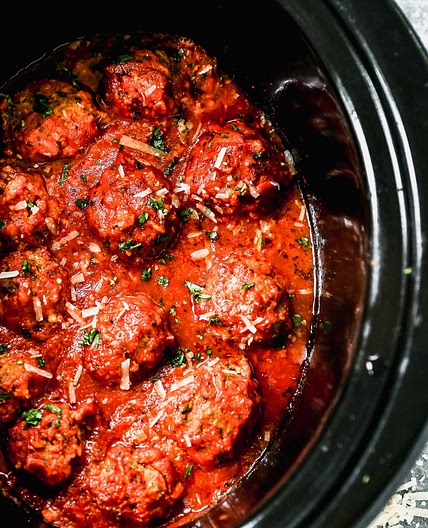 Crockpot Meatballs