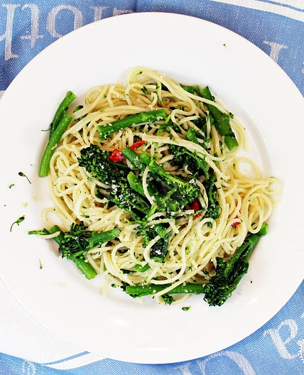 Tenderstem Broccoli, Chilli and Garlic Spaghetti