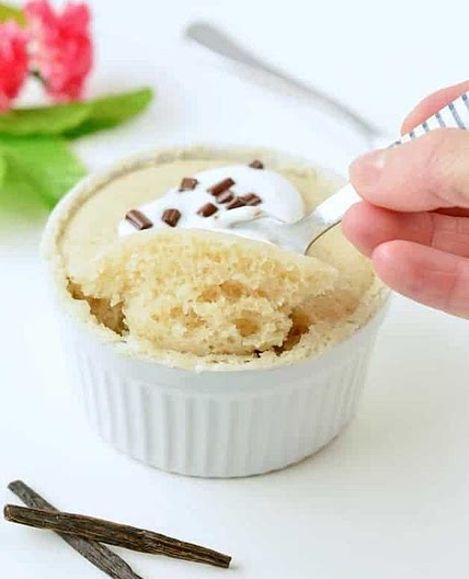 Vegan Vanilla Mug Cake