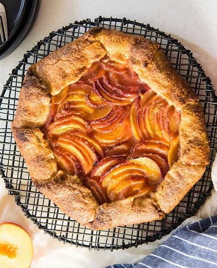 Easy Peach Galette