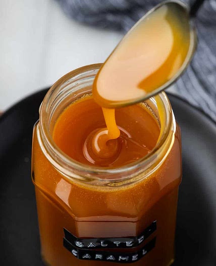 Vegan Salted Caramel Sauce