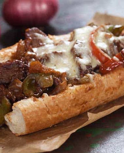 BBQ Grilled Philly Cheesesteak