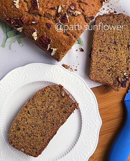Receita de Pão de banana integral