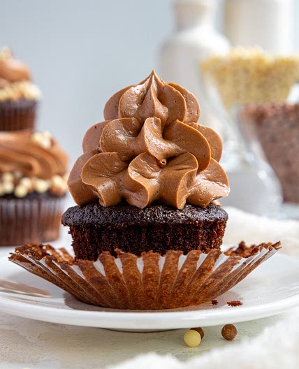 Not Too Sweet Chocolate Frosting