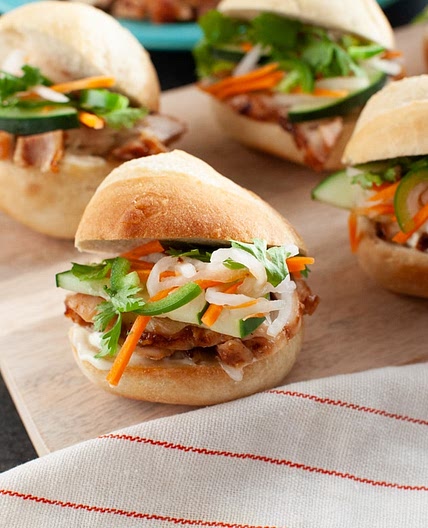 Chicken Banh Mi Sliders