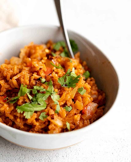 One Pot Vegan Mexican Rice
