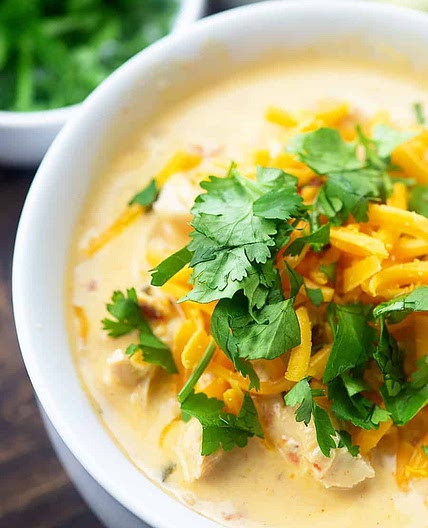Low Carb Chicken Taco Soup