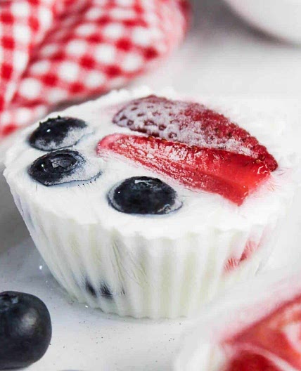 Frozen Yogurt (Red White and Blue)