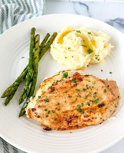 Ruth Chris Stuffed Chicken (Copycat)