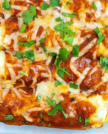 Easy Veggie Enchiladas
