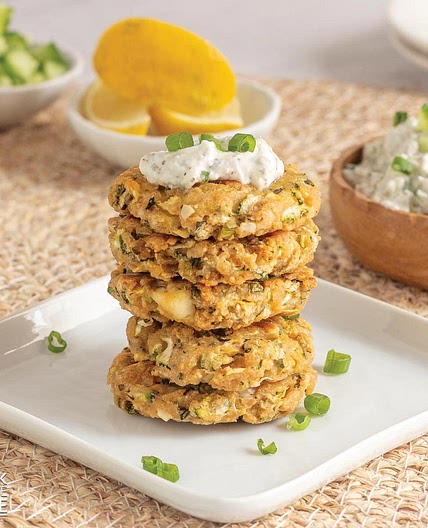 Baked Zucchini Fritters
