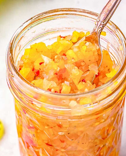 Banana Pepper Relish