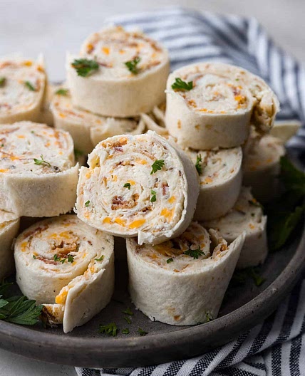 Chicken Bacon Ranch Pinwheels