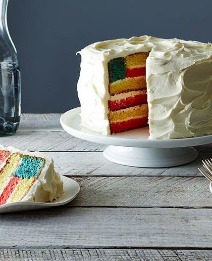 American Flag Cake