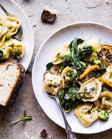 Easy Broccoli Cheese Tortellini