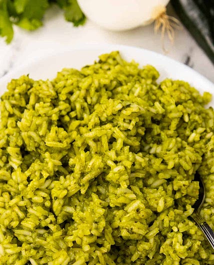 Green Poblano Rice Recipe