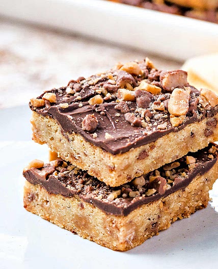 Heath Cookie Bars
