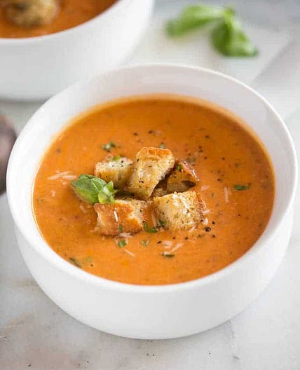 Instant Pot Tomato Basil Soup