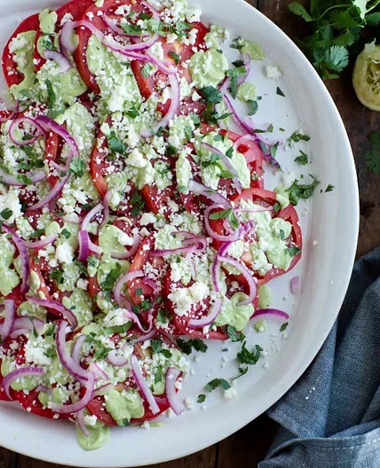 Tex-Mex Tomato "Carpaccio"
