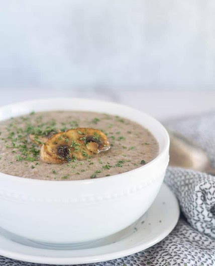 Keto Condensed Cream Of Mushroom Soup