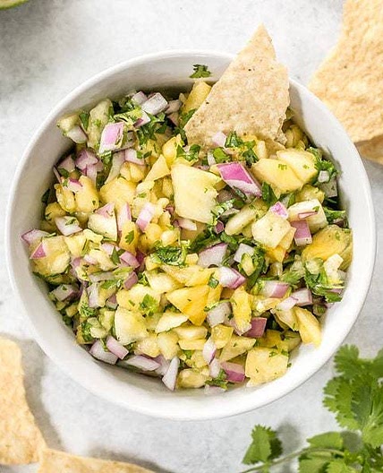 Easy Pineapple Salsa
