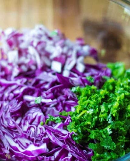 Tangy Red Cabbage Slaw Recipe