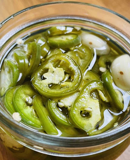 Quick Pickled Jalapeños
