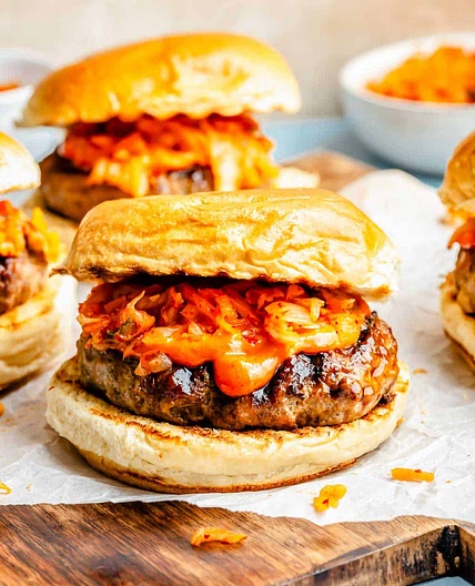 Bulgogi Kimchi Burger
