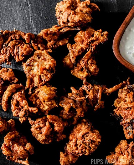 Chicken Pakora with Creamy Coconut Dip