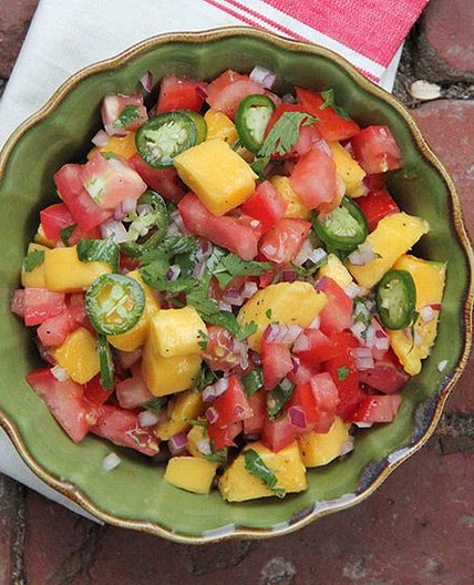 Mango-Tomato Salsa