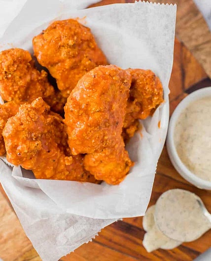Crispy Buffalo Chicken Tenders