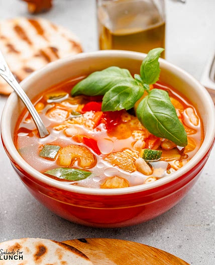 Easy Italian Minestrone Soup Recipe