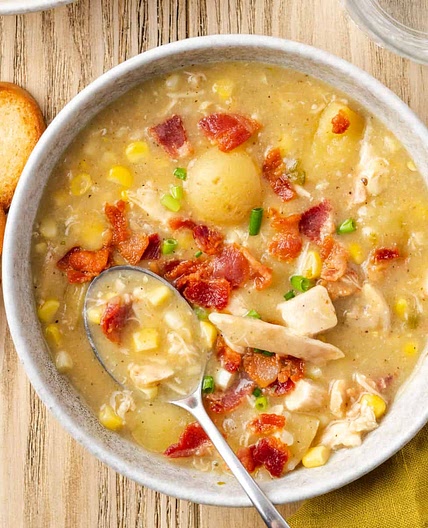 Instant Pot Chicken Corn Chowder