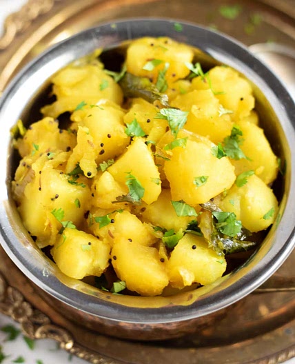 Potato Masala - Instant Pot & Stovetop