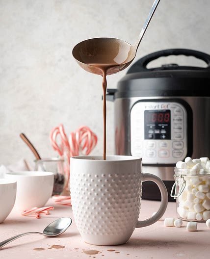 Instant Pot Hot Chocolate (Vegan)
